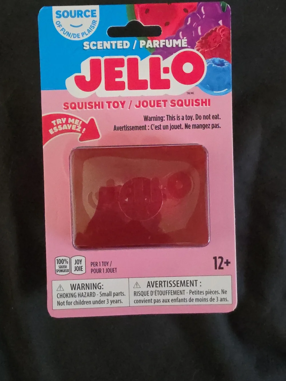 Jello Scented Squishi Toy - Red